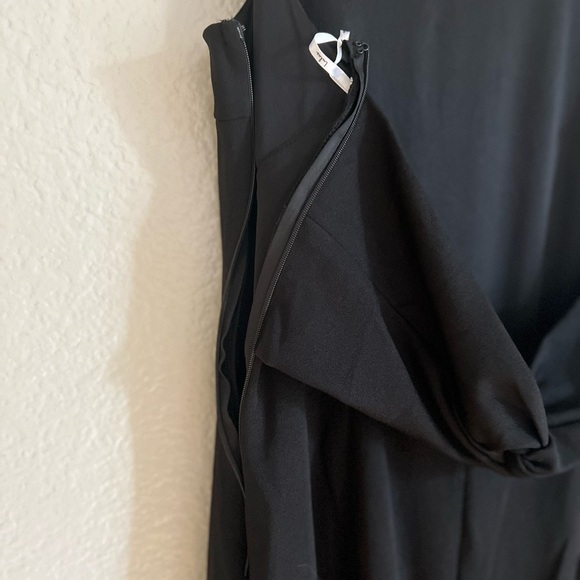 NWOT Love In Your Eyes Black Knotted Mermaid Maxi Dress - Picture 9 of 10